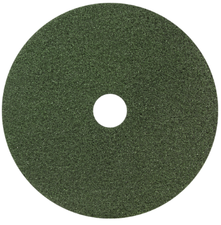 AMERICO Black DIAMOND Polishing Pads: 20 in, Synthetic Fiber, 3000 RPM Max Speed, 2 PK