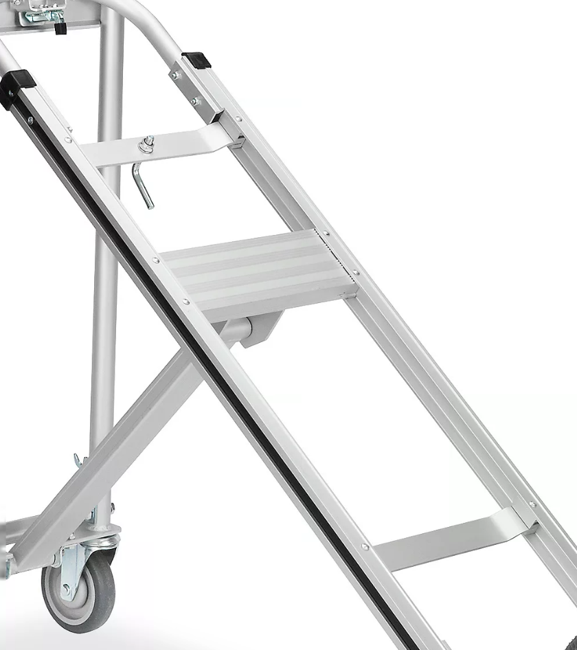 Aluminum 3-In-1 Hand Truck - Pneumatic Wheels